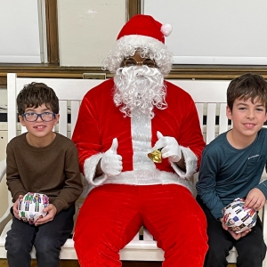 Santa Visits BGCNR